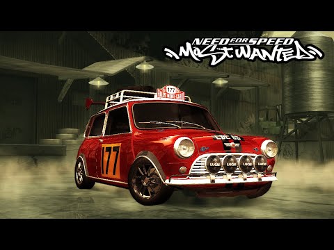 NFS Most Wanted - Mini Morris Cooper Customization (Mr.Bean car)